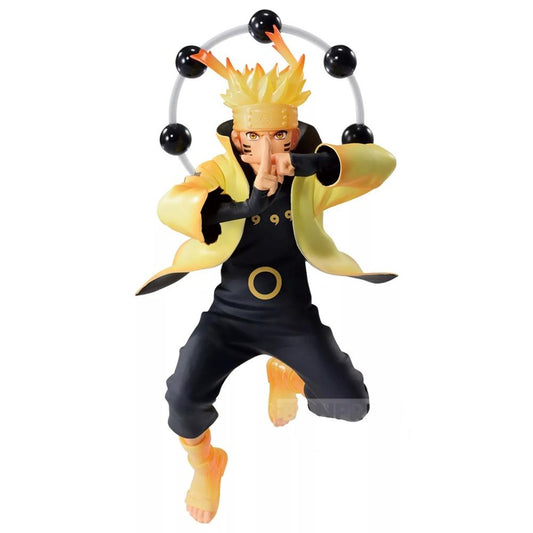 FIGURA BANPRESTO NARUTO SHIPPUDEN VIBRATION STARS NARUTO UZUMAKI V SPECIAL 14CM