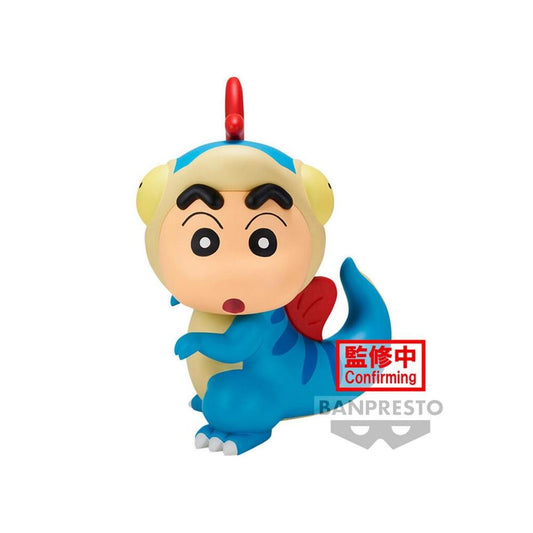 FIGURA BANPRESTO: SHIN CHAN CRAYON DINO DINOSAUR SHINCHAN