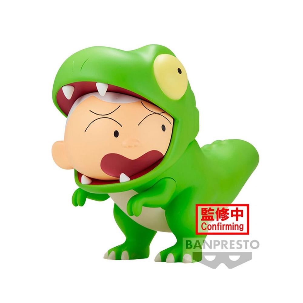 FIGURA BANPRESTO: SHIN CHAN CRAYON DINO TYRANNOSAURUS MASAO KUN