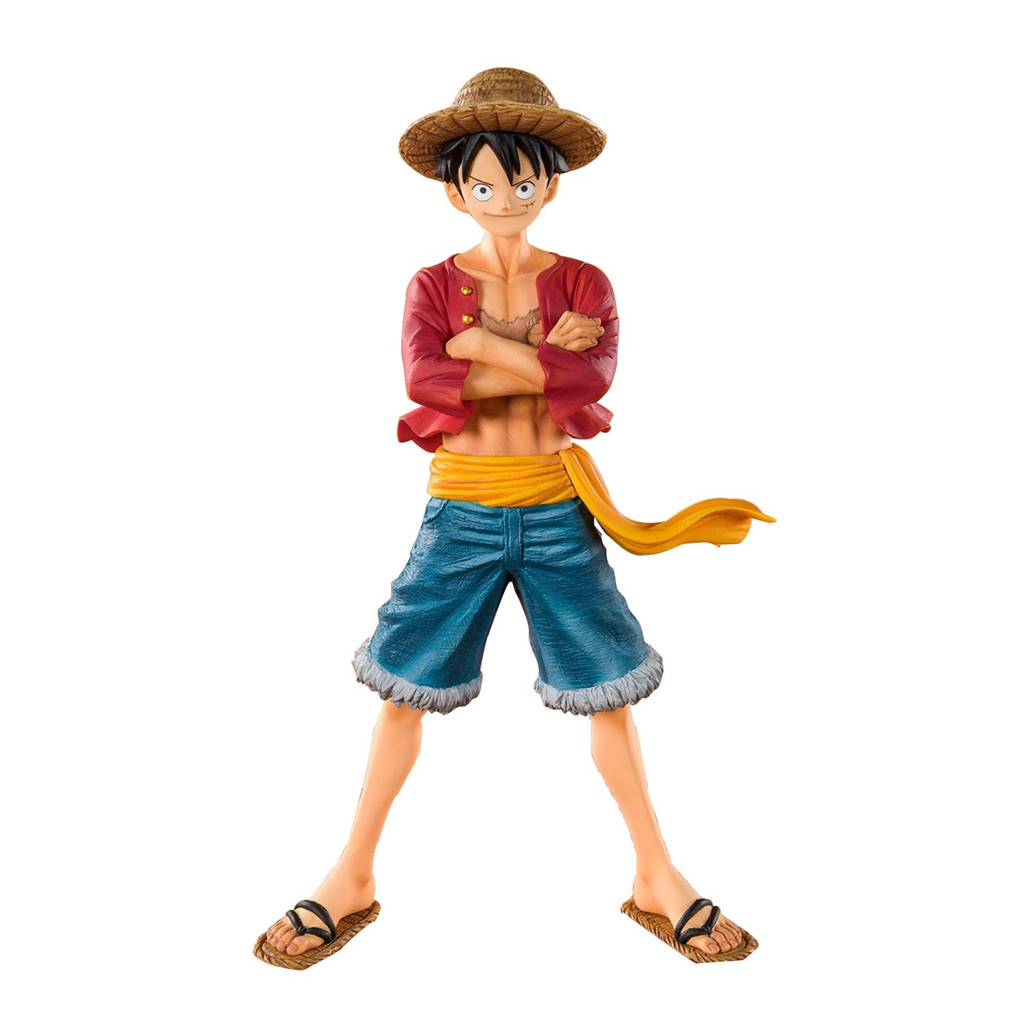 Figura tamashii nations figuarts zero one piece monkey d luffy straw hat