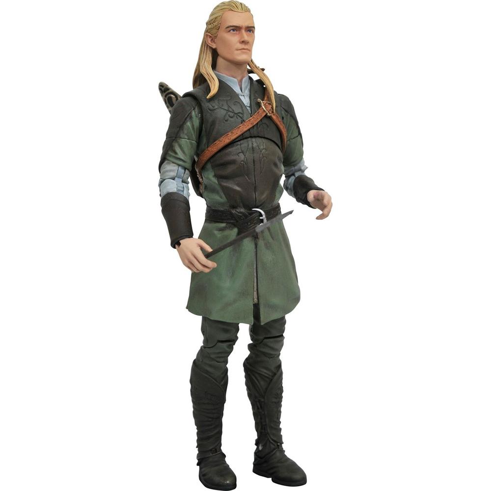 FIGURA DIAMOND COLLECTION EL SEÑOR DE LOS ANILLOS SERIES 1 RE - RUN LEGOLAS 18CM - Z POP Toys