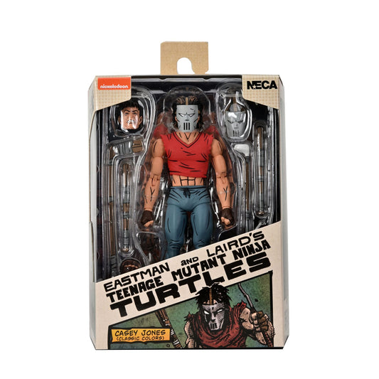 FIGURA NECA TORTUGAS NINJA (MIRAGE COMICS) CASEY JONES CAMISETA ROJA - Z POP Toys
