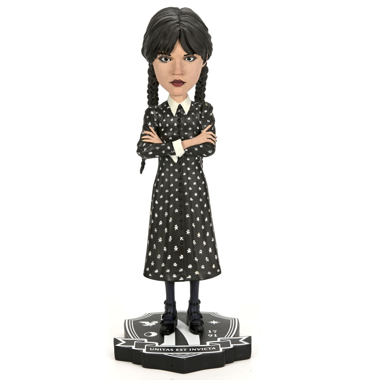 FIGURA NECA WEDNESDAY ADDAMS HEAD KNOCKER - Z POP Toys