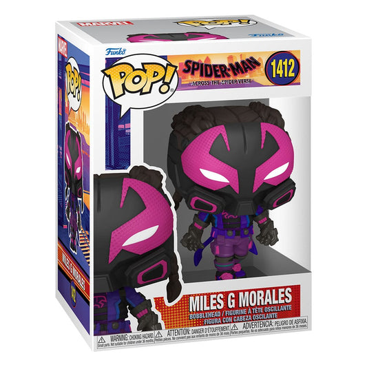 Funko pop marvel spider - man across the spider - verse miles g morales