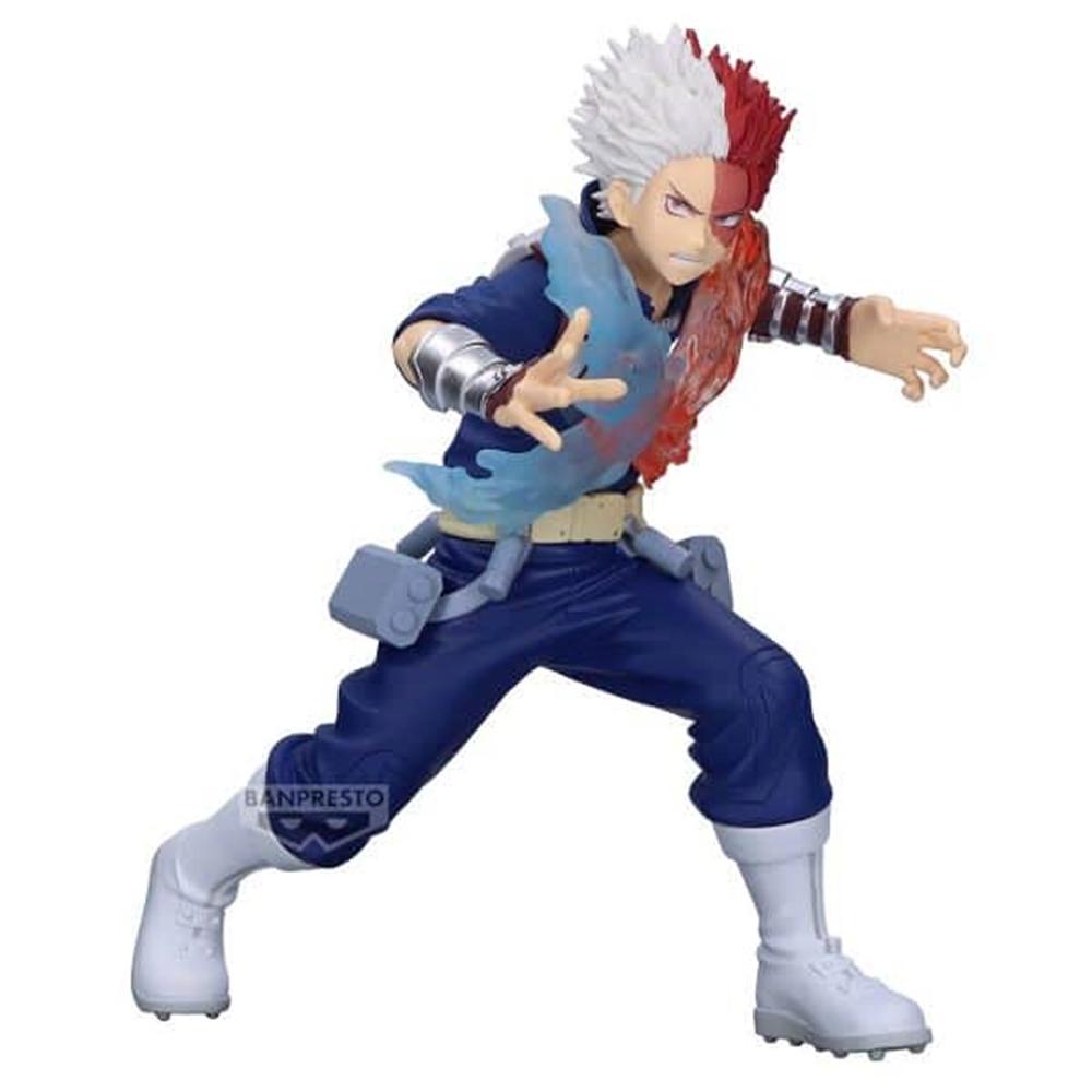 FIGURA BANPRESTO MY HERO ACADEMIA THE AMAZING HEROES PLUS SHOTO TODOROKI II PLUS 14CM