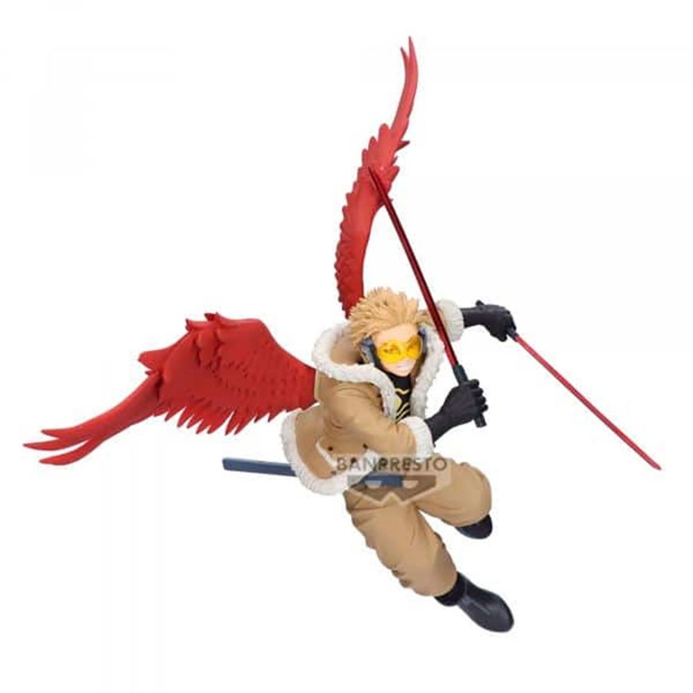 Figura banpresto my hero academia the amazing heroes plus hawks 12cm