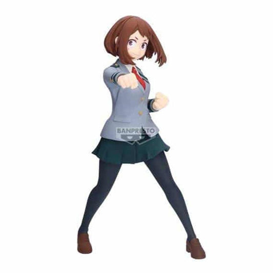 FIGURA BANPRESTO MY HERO ACADEMIA GLITTER & GLAMOURS OCHACO URARAKA 22CM