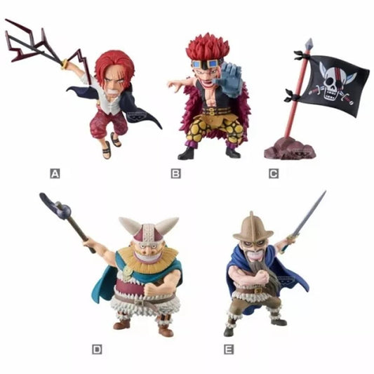 FIGURA BANPRESTO ONE PIECE WORLD COLLECTABLE FIGURE RED HAIR PIRATES 02