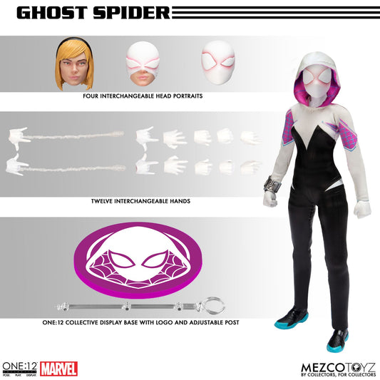 GHOST - SPIDER FIG 16 CM MARVEL ONE:12 COLLECTIVE