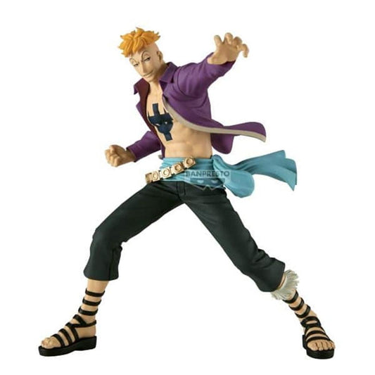 FIGURA BANPRESTO ONE PIECE BATTLE RECORD COLLECTION MARCO 14CM