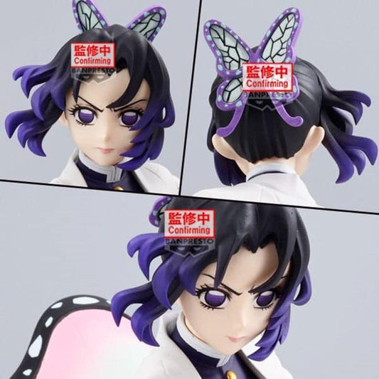 FIGURA BANPRESTO DEMON SLAYER KIMETSU NO YAIBA VIBRATION STARS SHINOBU KOCHO 14CM