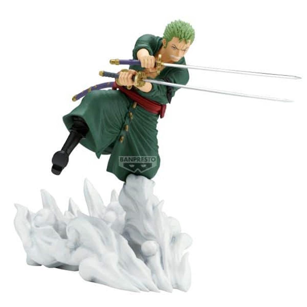 FIGURA BANPRESTO ONE PIECE SENKOZEKKEI RORONOA ZORO EGGHEAD VER. 15CM