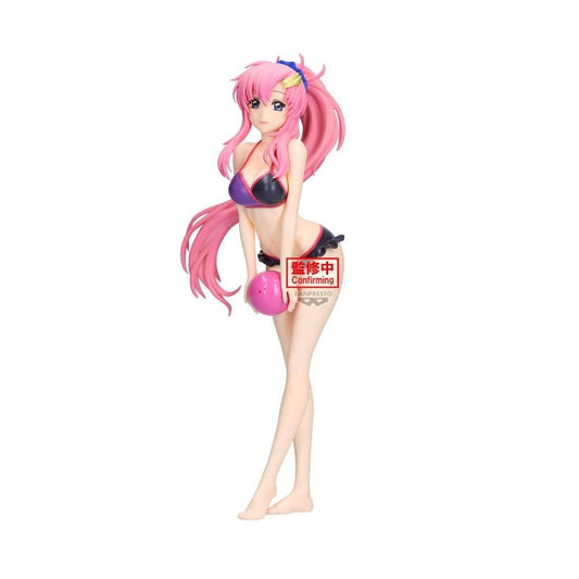 FIGURA BANPRESTO MOBILE SUIT GUNDAM SEED FREEDOM GLITTER & GLAMOURS LACUS CLYNE ANOTHER COLOR VER. 22CM