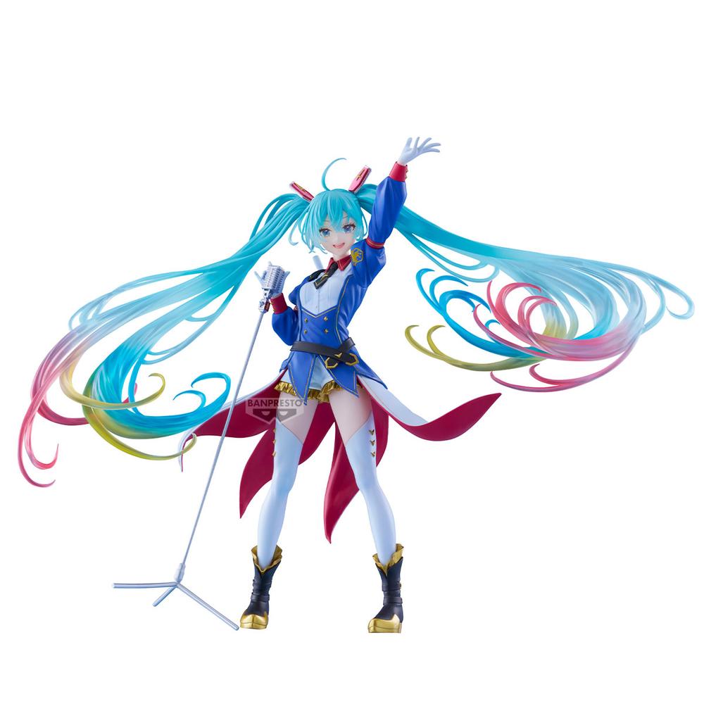 FIGURA BANPRESTO GUNDAM 45TH×HATSUNE MIKU EVOLVE