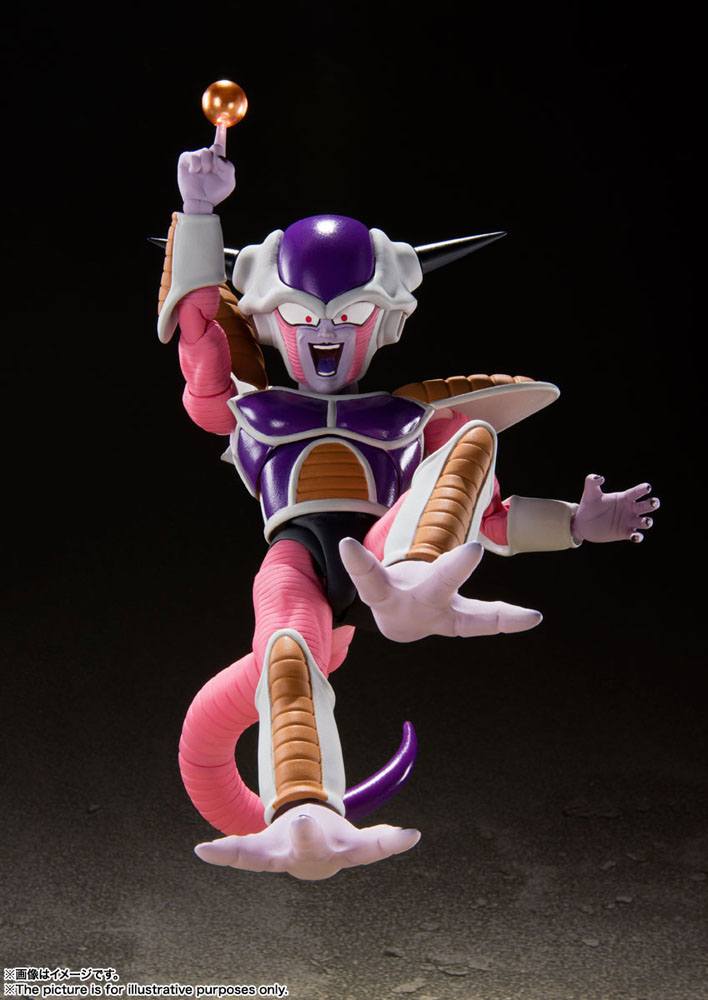 Sh Figuarts Dragon Ball Z Frieza First Form & Frieza Pod Set RE-RUN - Z POP Toys