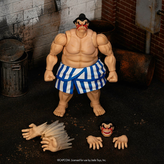 E, HONDA FIGURA 17 CM ULTRA STREET FIGHTER II: THE FINAL CHALLENGERS