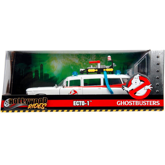 ECTO-1 VEHICULO 1/24 SCALE GHOSTBUSTERS HOLLYWOOD RIDES