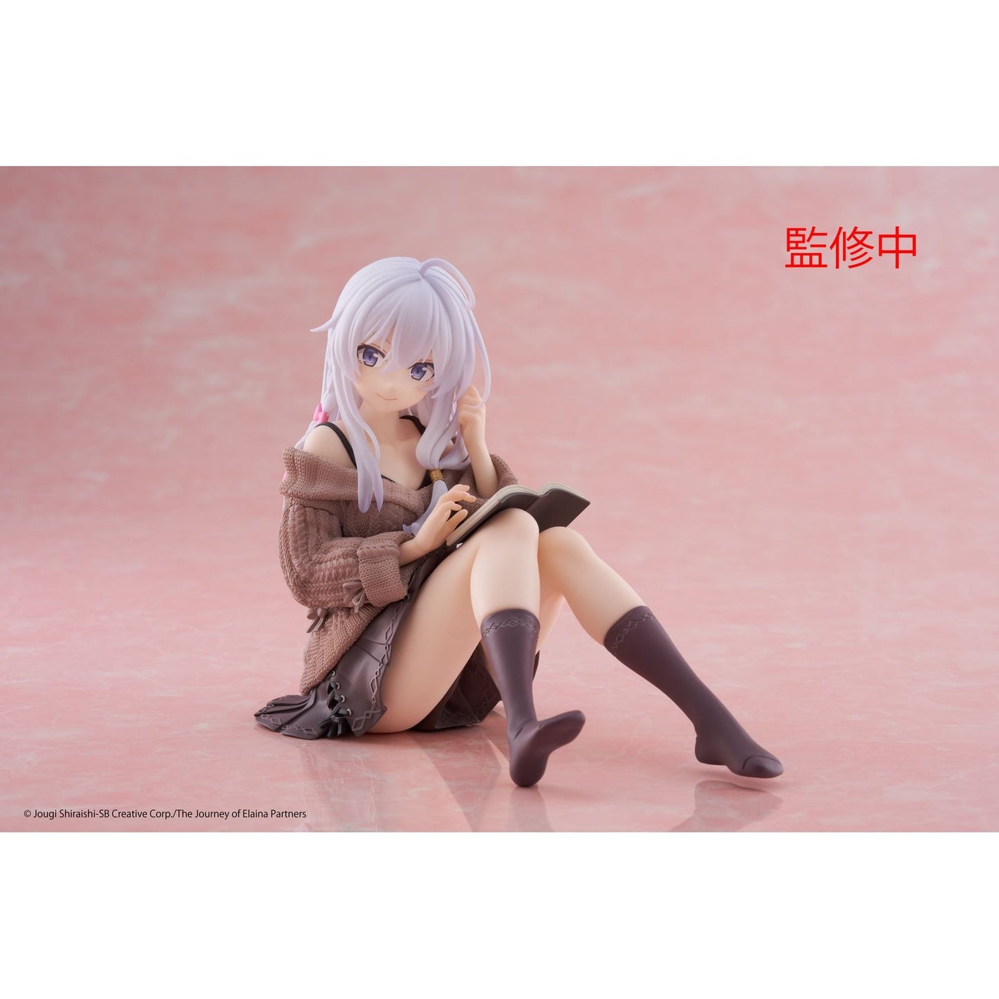 ELAINA CASUAL CLOTHES VER. DESKTOP CUTE FIG. 13 CM WANDERING WITCH THE JOURNEY OF ELAINA