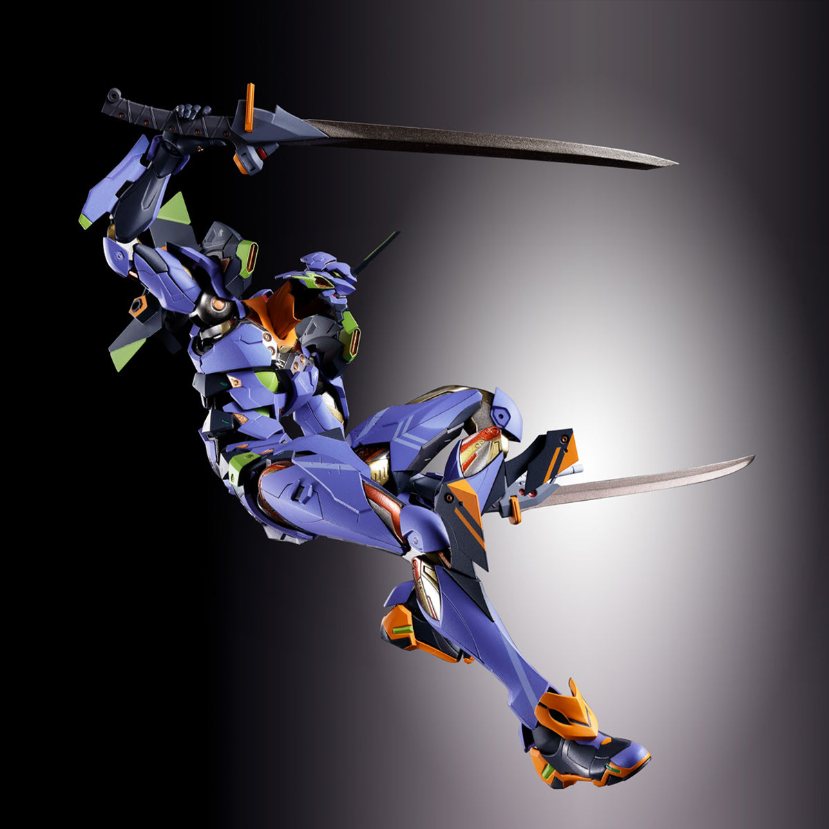 EVANGELION 01 TEST TYPE WITH THE SPEAR OF GAIUS FIGURA 22 CM EVANGELION 30TH ANNIVERSARY METAL BUILD