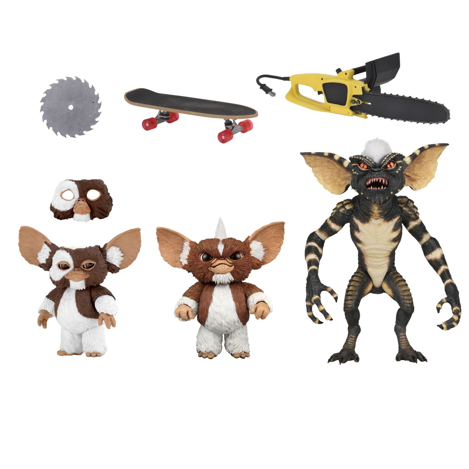 EVOLUTION OF THE GREMLIN 40TH ANNIVERSARY BOX SET 3 SCALE ACTION FIG. 18 CM GREMLINS