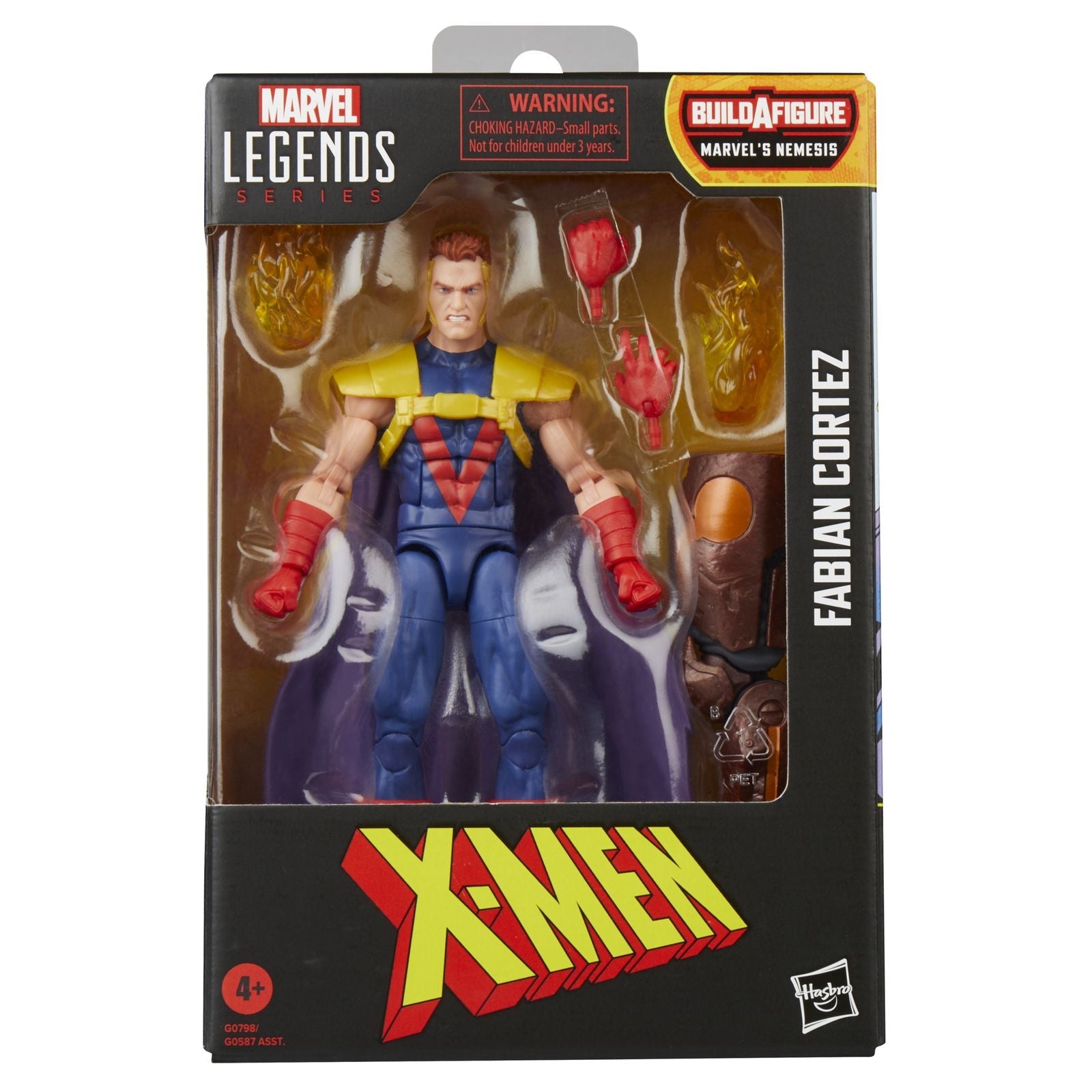 FABIAN CORTEZ FIGURA 15 CM X-MEN MARVEL LEGENDS SERIES