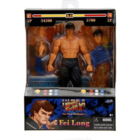 FEI LONG FIGURA 15 CM ULTRA STREET FIGHTER II: THE FINAL CHALLENGERS