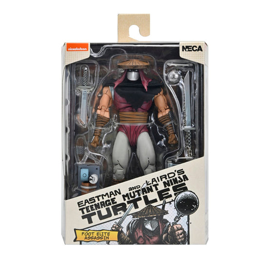 FOOT ELITE ASSASSIN SCALE ACTION FIGURA 18 CM TEENAGE MUTANT NINJA TURTLES MIRAGE COMICS