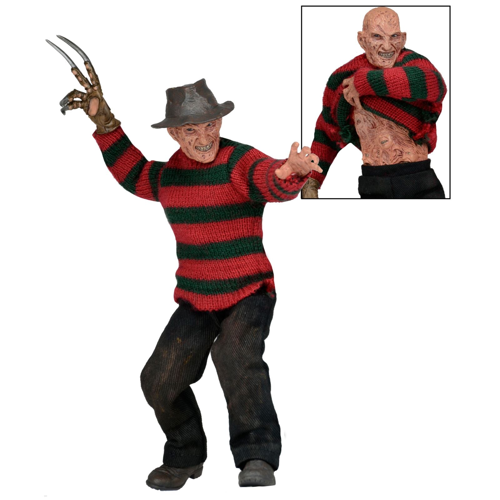 FREDDY CLOTHED ACTION FIG. 20 CM A NIGHTMARE ON ELM STREET 3 DREAM WARRIORS RE-RUN