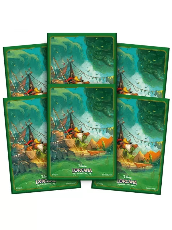 Fundas Estándar Robin Hood - Into the Inklands - Disney Lorcana TCG