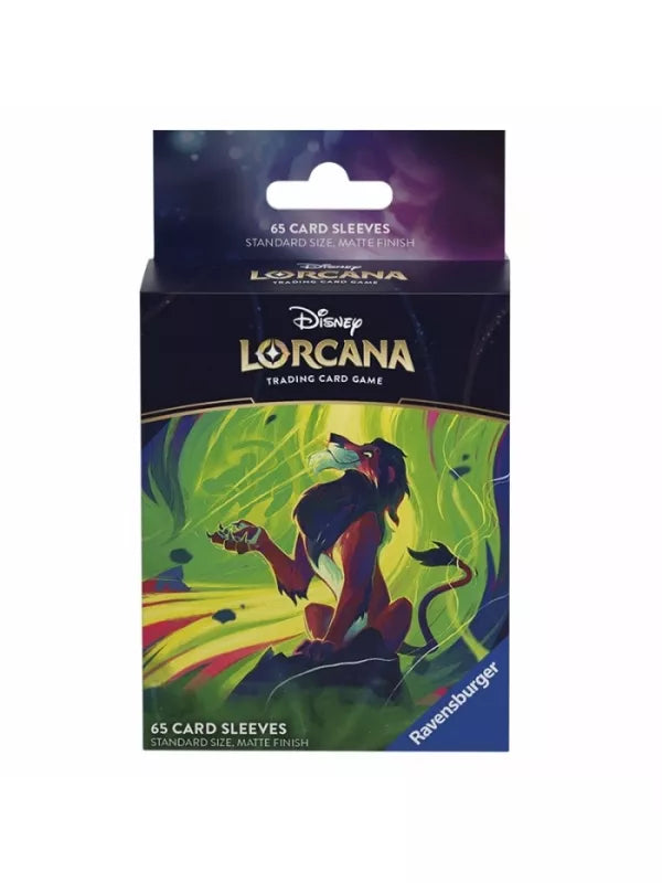 Fundas Estándar Scar - Vengeful Lion Azurite Sea - Disney Lorcana TCG