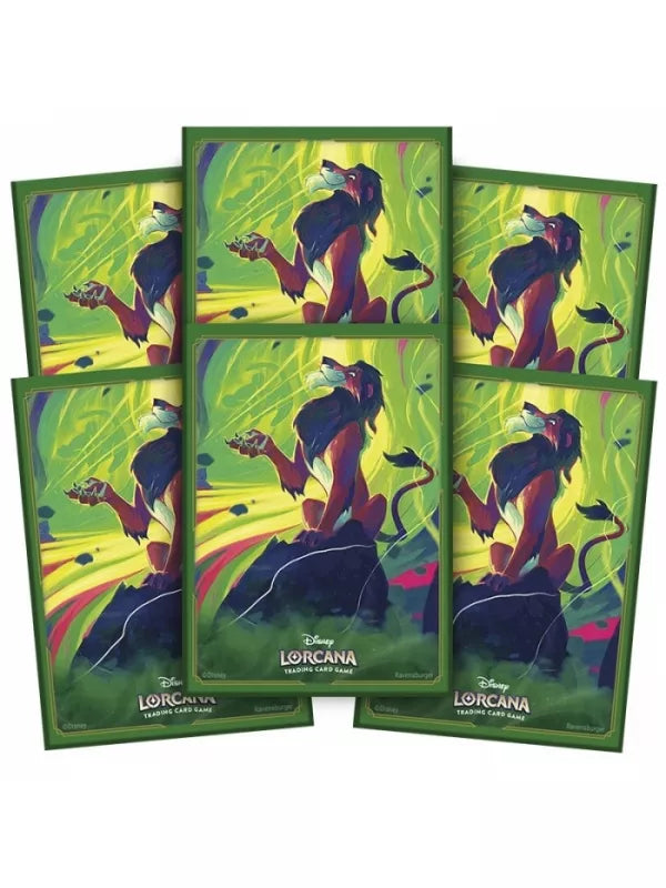 Fundas Estándar Scar - Vengeful Lion Azurite Sea - Disney Lorcana TCG