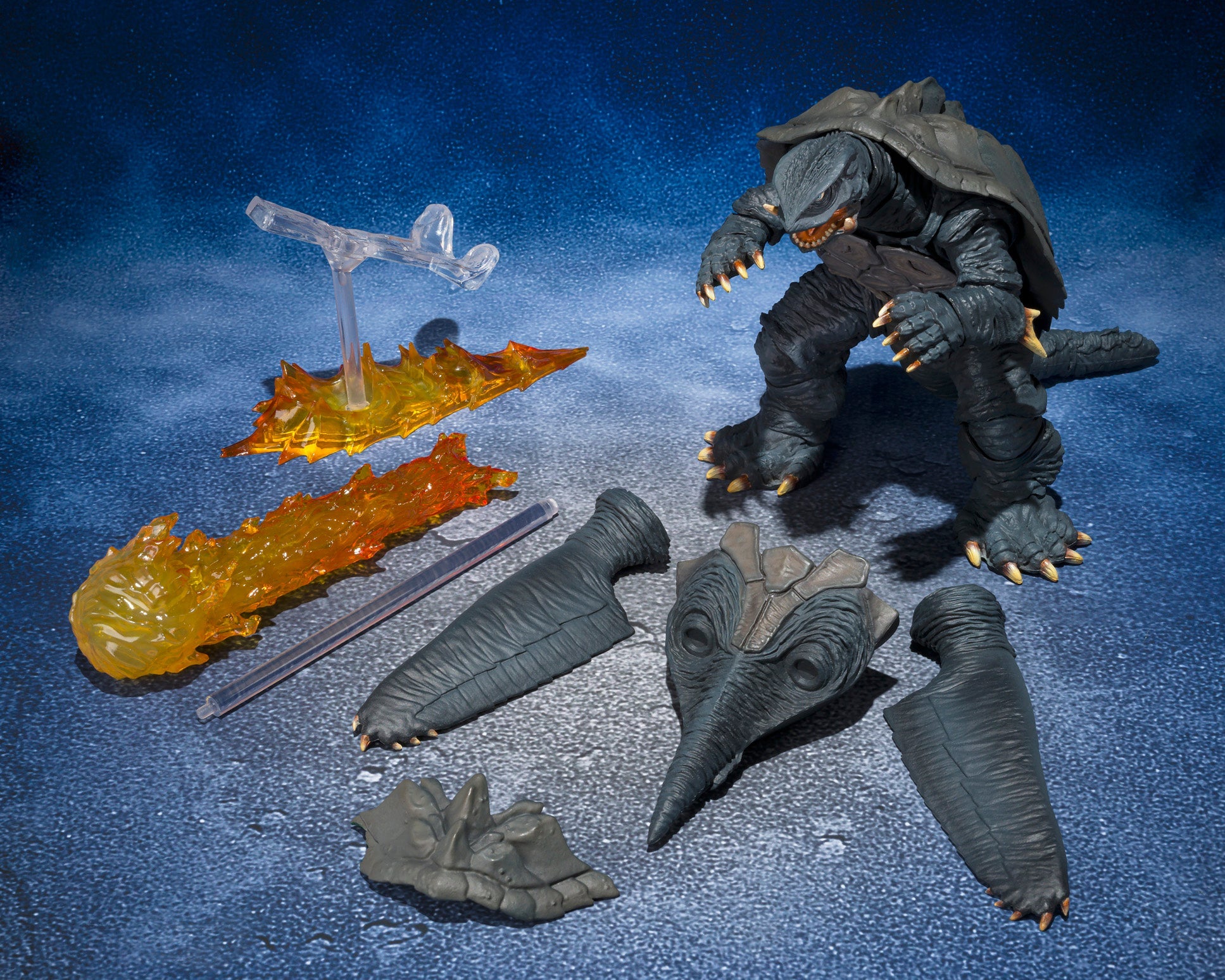 GAMERA SENDAI DECISIVE BATTLE VER. FIG. 14 CM GAMERA 2: LEGION SHURAI SH MONSTER ARTS PREMIUM BANDAI