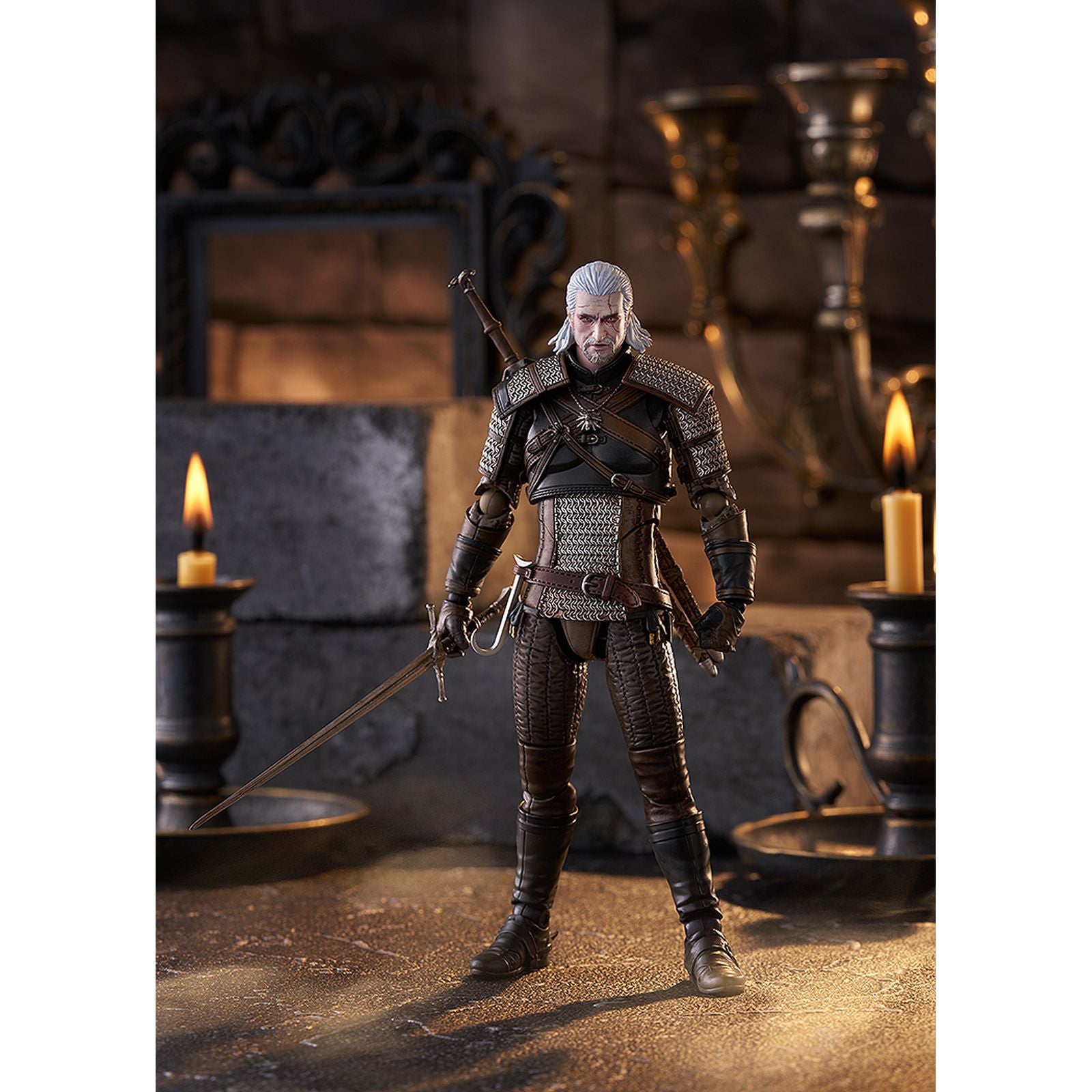 GERALT DE RIVIA FIGURA 16 CM THE WITCHER 3: WILD HUNT FIGMA
