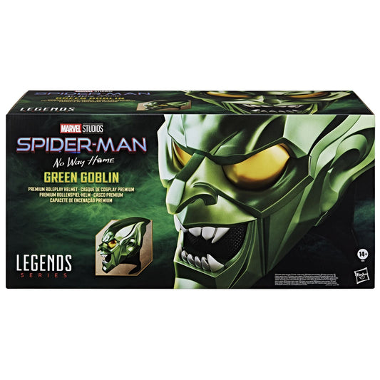 GREEN GOBLIN CASCO PREMIUM REPLICA 1:1 SPIDER-MAN: NO WAY HOME MARVEL LEGENDS SERIES