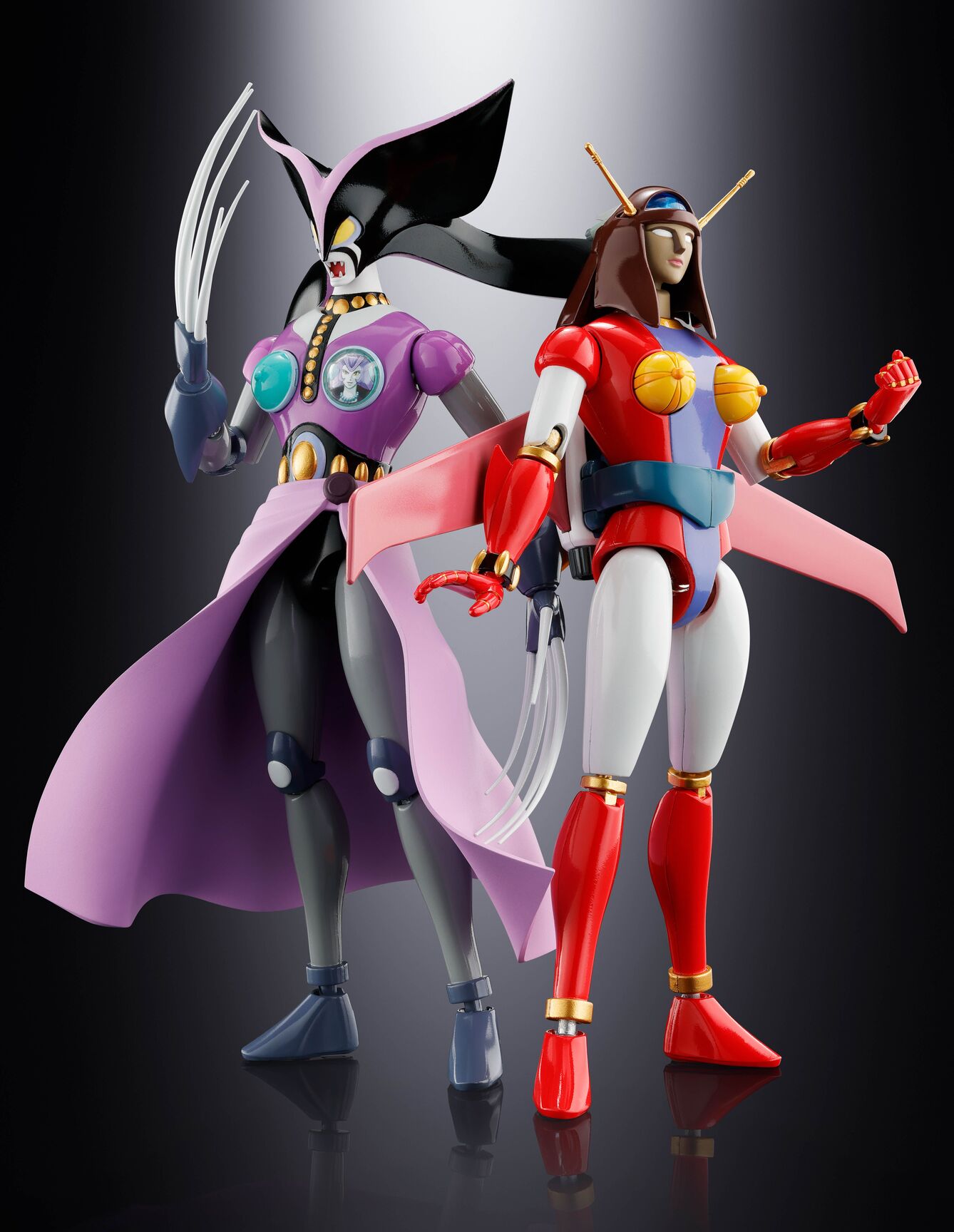 GX-114 JANUS & GX-12R VENUS A FIG. 17 / 16 CM GREAT MAZINGER SOUL OF CHOGOKIN