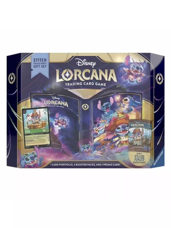 Gift Set Stitch Collector's Azurite Sea Inglés - Disney Lorcana TCG