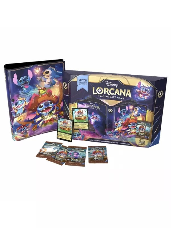 Gift Set Stitch Collector's Azurite Sea Inglés - Disney Lorcana TCG