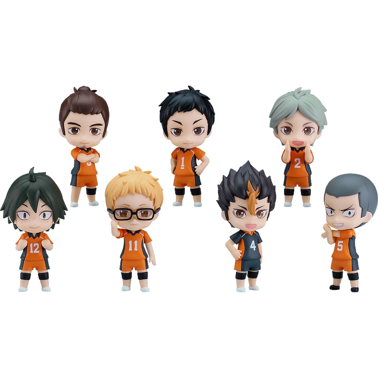 HAIKYU!! KARASUNO EDITION SURTIDO 7 FIG. 7 CM HAIKYU!! NENDOROID SURPRISE