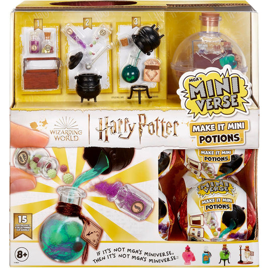 HARRY POTTER POTIONS SURTIDO 15 CAPSULAS MAKE IT MINI MGA MINIVERSE