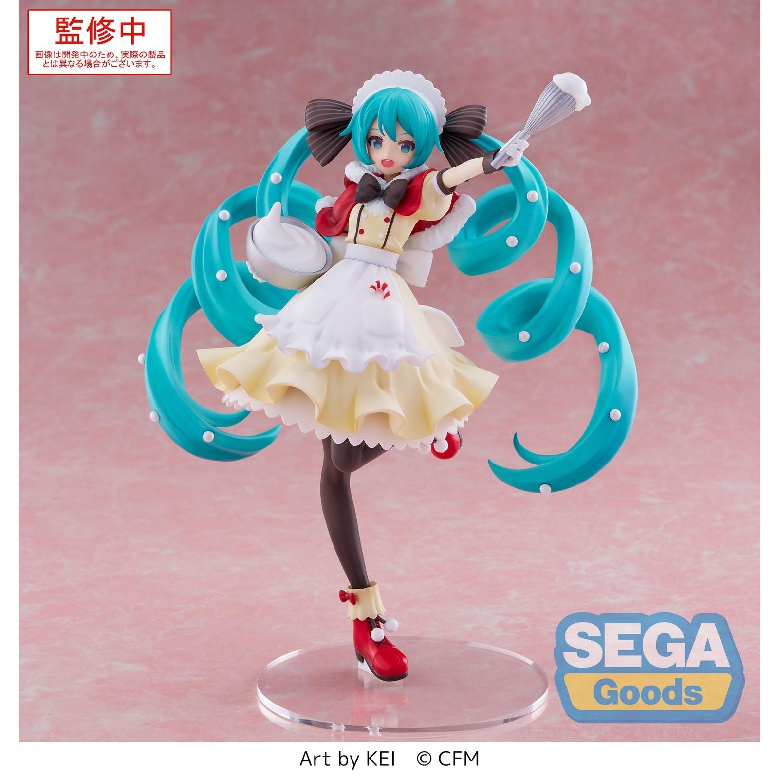 HATSUNE MIKU CHRISTMAS 2025 VERSION FIGURA 20 CM HATSUNE MIKU SERIES LUMINASTA