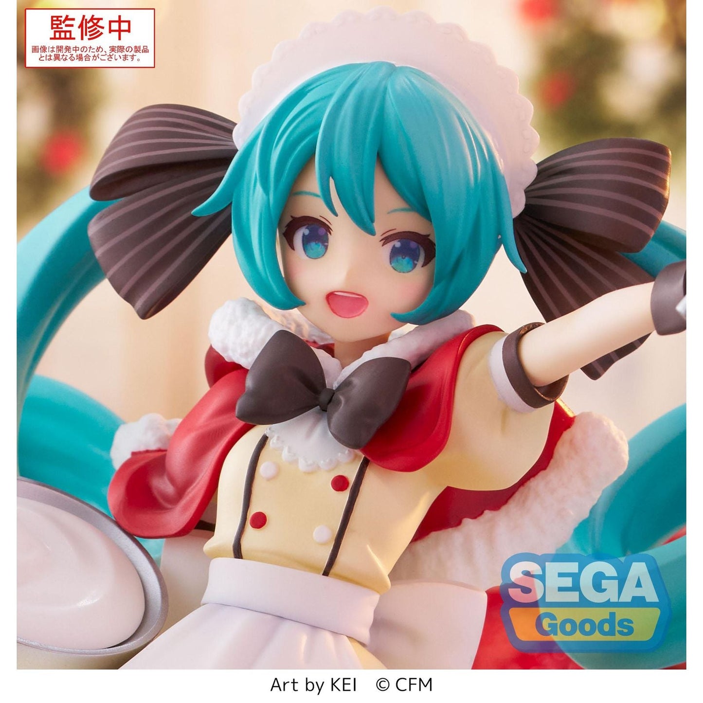 HATSUNE MIKU CHRISTMAS 2025 VERSION FIGURA 20 CM HATSUNE MIKU SERIES LUMINASTA