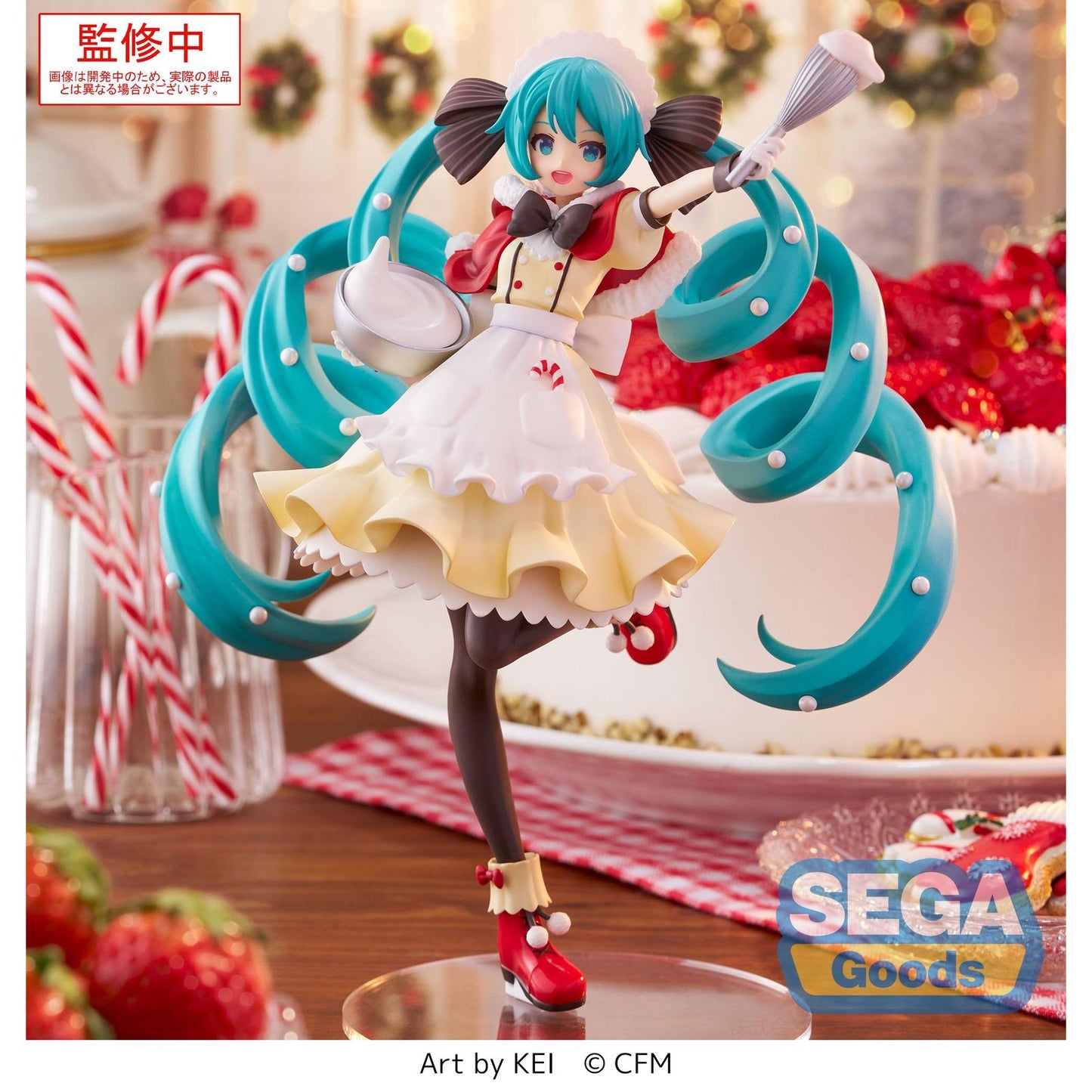 HATSUNE MIKU CHRISTMAS 2025 VERSION FIGURA 20 CM HATSUNE MIKU SERIES LUMINASTA
