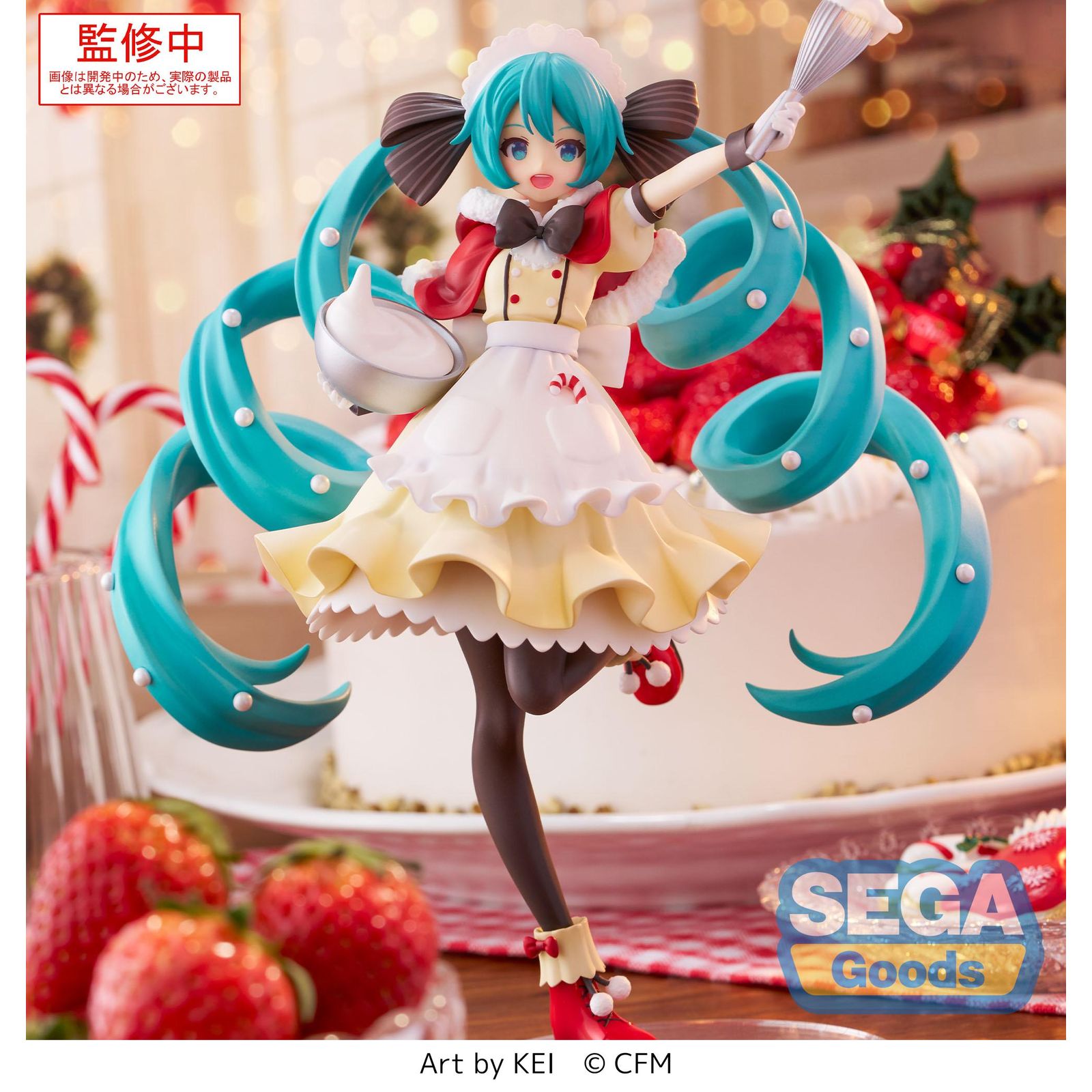 HATSUNE MIKU CHRISTMAS 2025 VERSION FIGURA 20 CM HATSUNE MIKU SERIES LUMINASTA