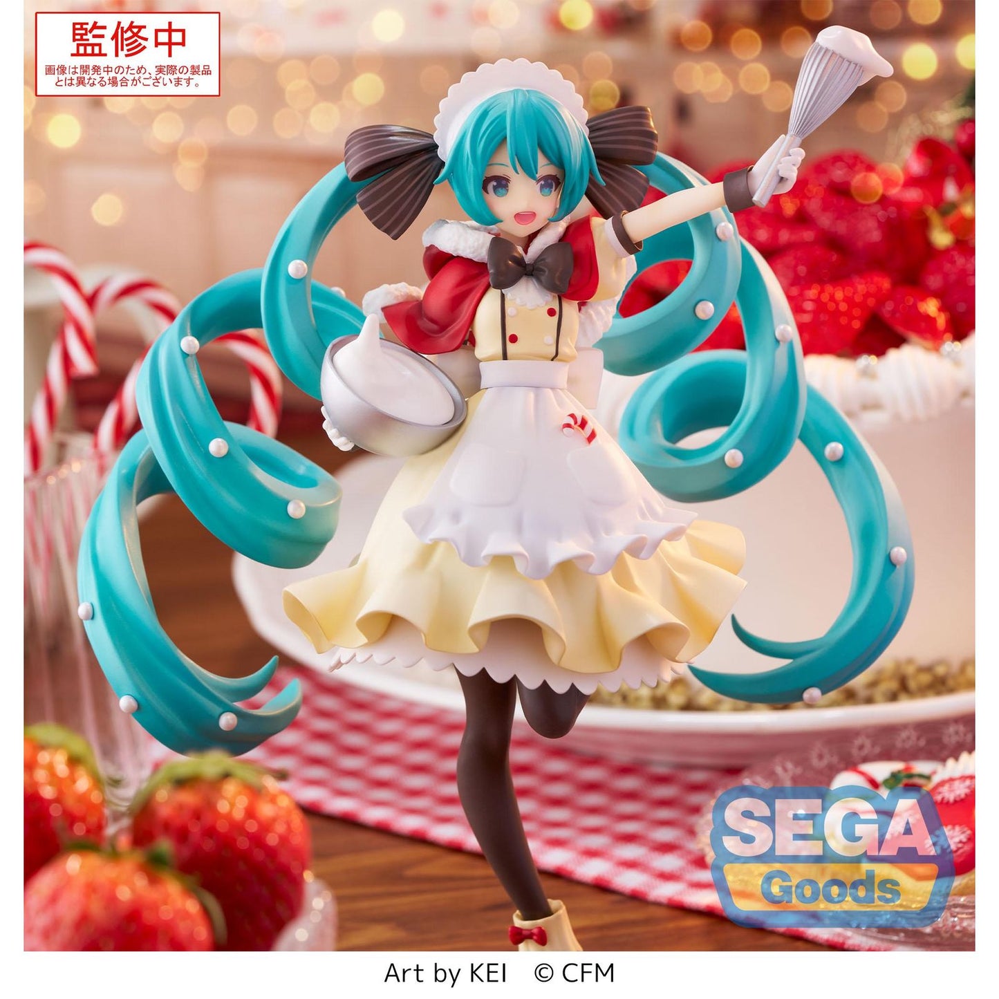 HATSUNE MIKU CHRISTMAS 2025 VERSION FIGURA 20 CM HATSUNE MIKU SERIES LUMINASTA