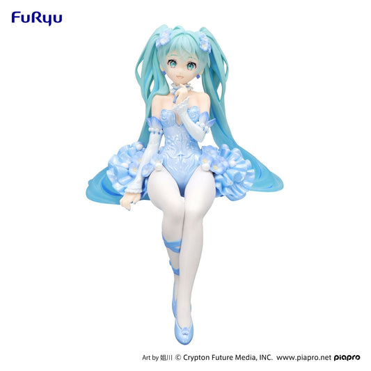 HATSUNE MIKU FLOWER FAIRY NEMOPHILA PAIL BLUE COLOR VER. FIG. 15 CM HATSUNE MIKU NOODLE STOPPER