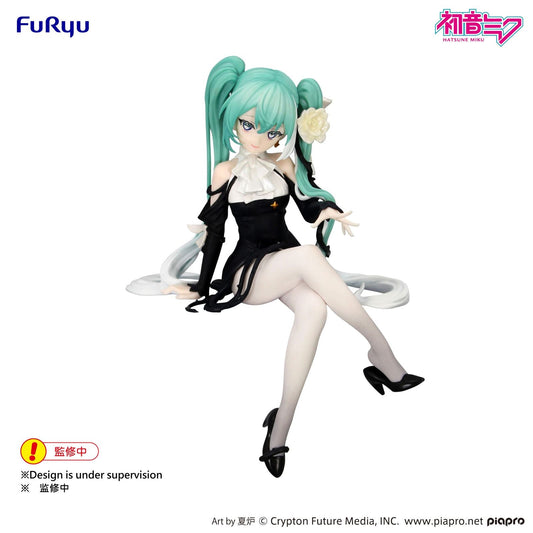 HATSUNE MIKU FLOWER FAIRY WHITE ROSE VERSION FIGURA 14 CM CHARACTER VOCAL SERIES NOODLE STOPPER