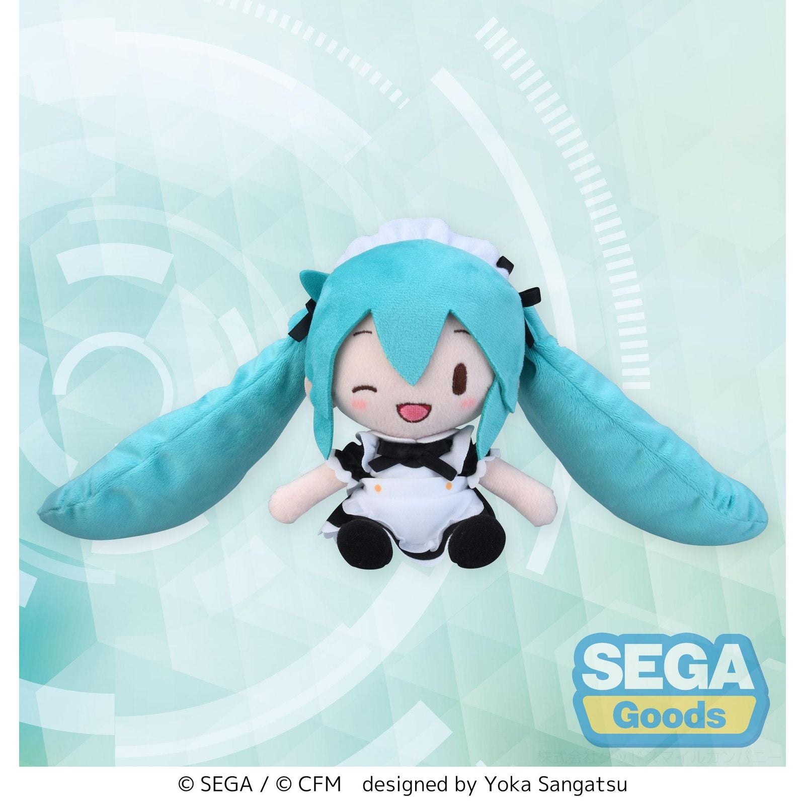 HATSUNE MIKU MAID VERSION PELUCHE 16 CM HATSUNE MIKU: PROJECT DIVA ARCADE FUTURE TONE FUWA PETIT