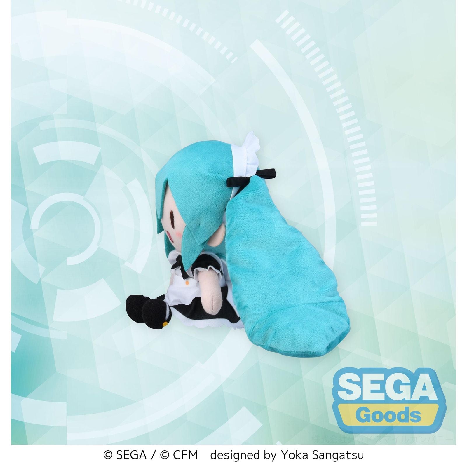 HATSUNE MIKU MAID VERSION PELUCHE 16 CM HATSUNE MIKU: PROJECT DIVA ARCADE FUTURE TONE FUWA PETIT