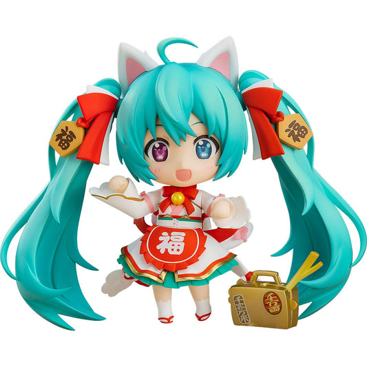 HATSUNE MIKU MANEKI MIKU VERSION FIGURA 10 CM NENDOROID RE-RUN