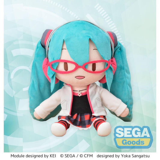 HATSUNE MIKU NATURAL VERSION PELUCHE 30 CM PROJECT DIVA ARCADE FUTURE TONE FUWA PETIT 